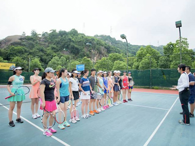 企业网球培训班